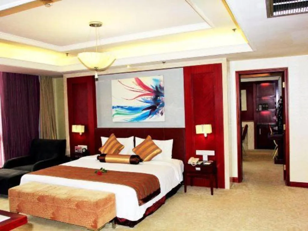 Bed in Xian Union Alliance Atravis Executive Hotel