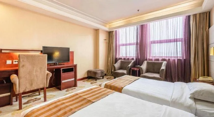 Bed in Xian Union Alliance Atravis Executive Hotel