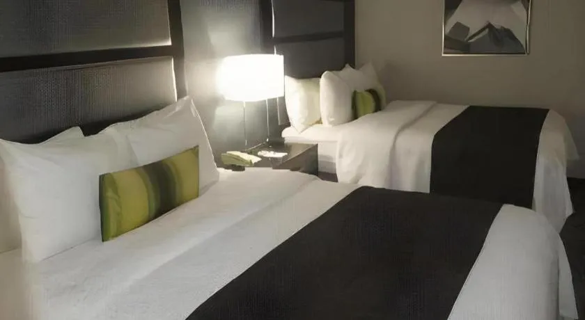 Bed in Best Western Plus Indianapolis NW Hotel