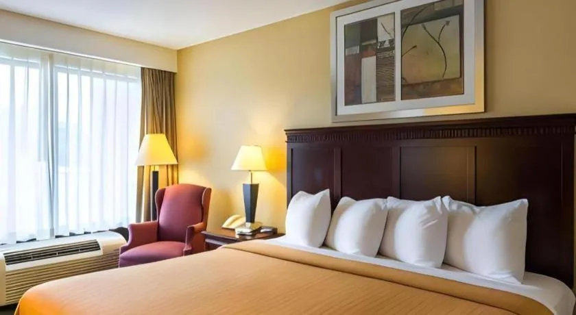 Bed in Quality Inn Manassas