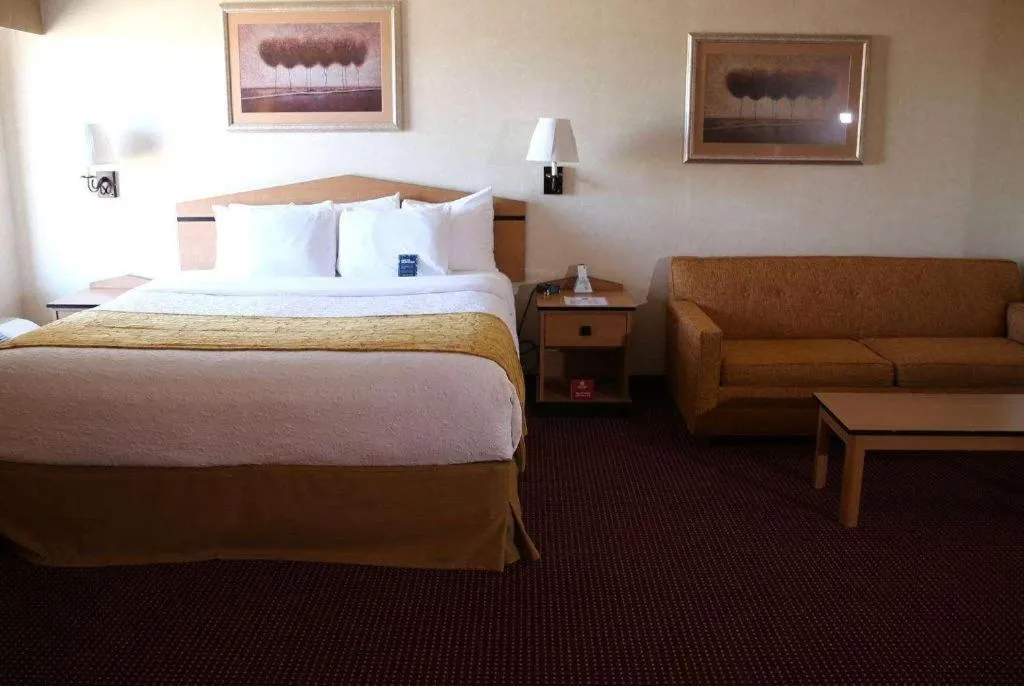 Bed in AmericInn by Wyndham Denver Airport