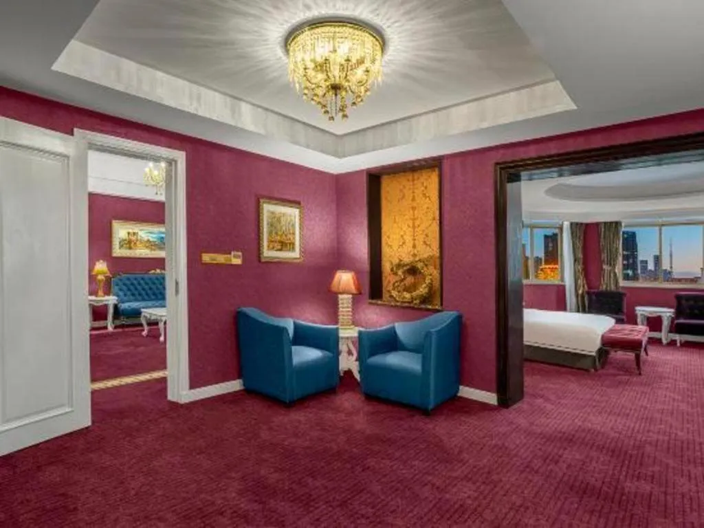 Bed in Country Garden Phoenix Hotel Changsha