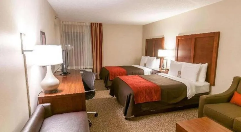 Bed in Comfort Inn Quantico