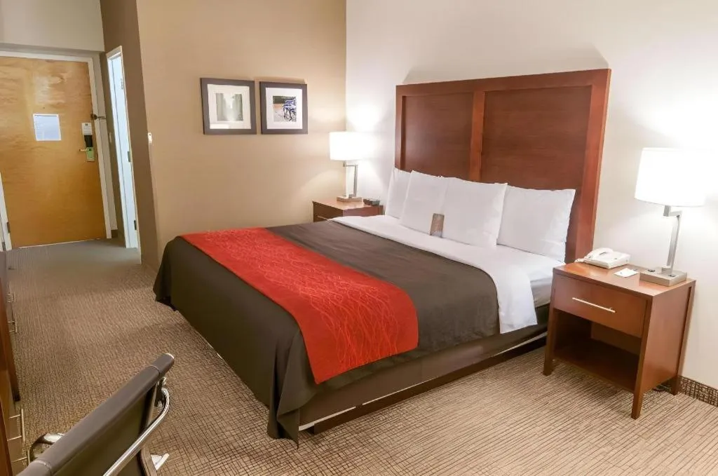 Bed in Comfort Inn Quantico