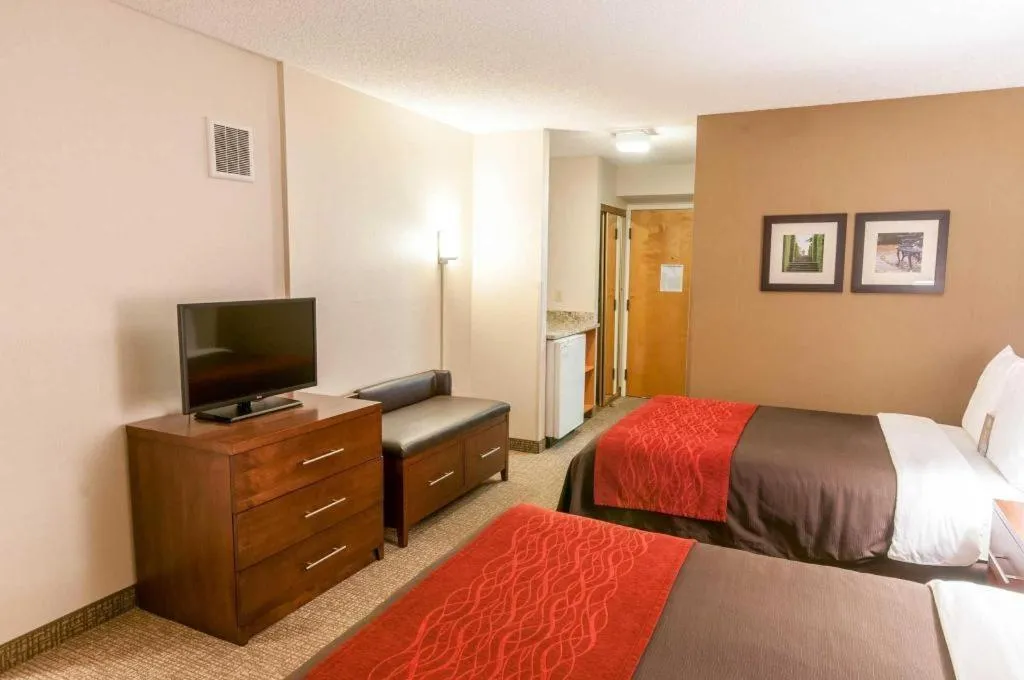 Bed in Comfort Inn Quantico