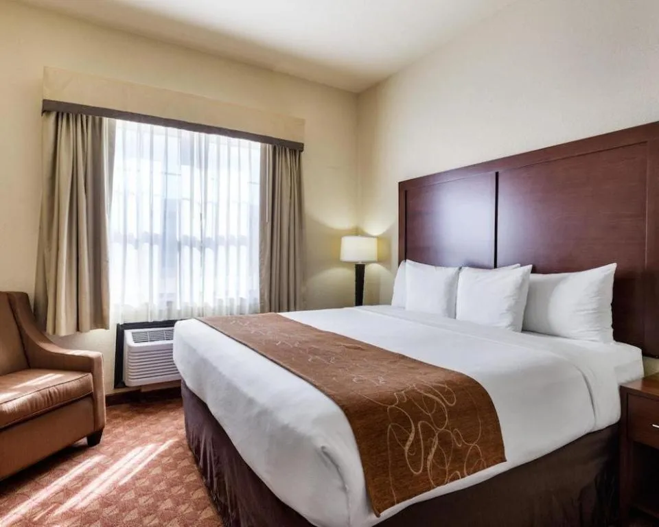 Bed in Comfort Suites near NASA - Clear Lake