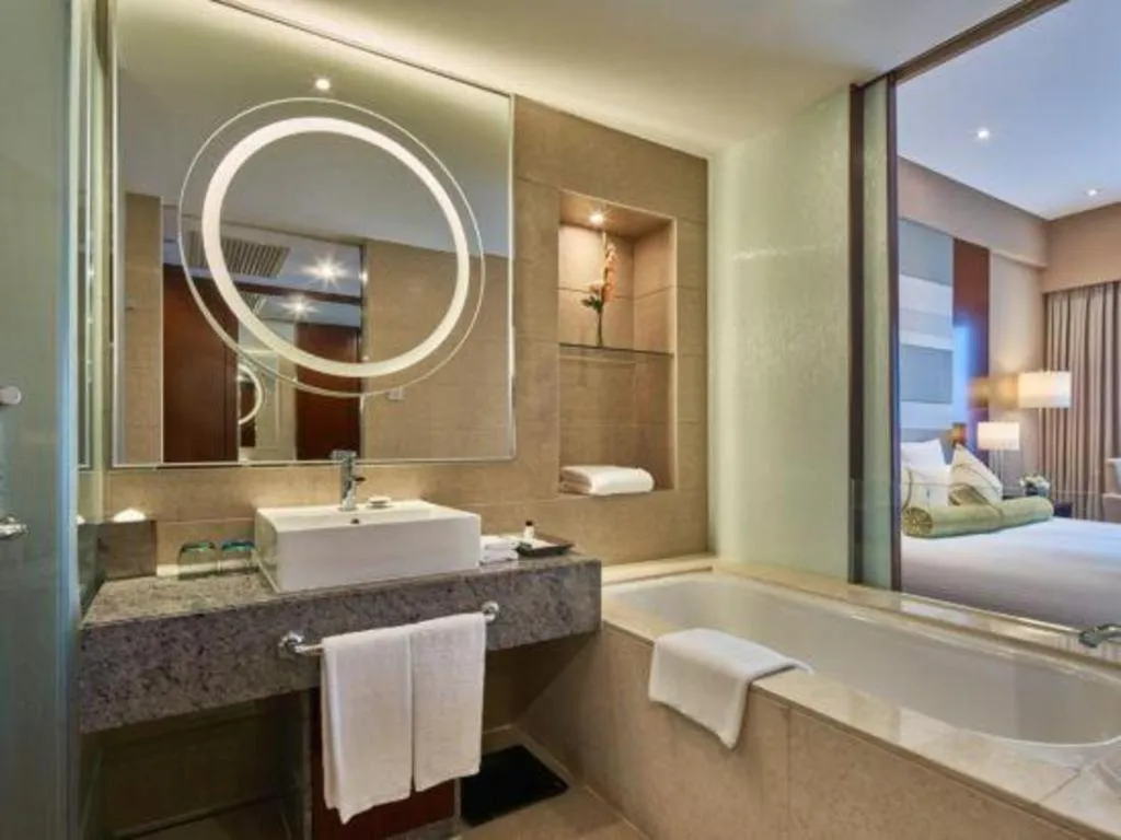 Bed in The Qube Shanghai Nanqiao