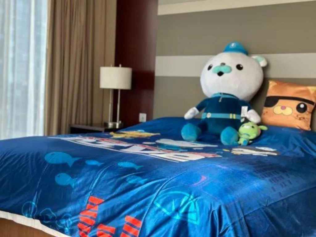 Bed in The Qube Shanghai Nanqiao