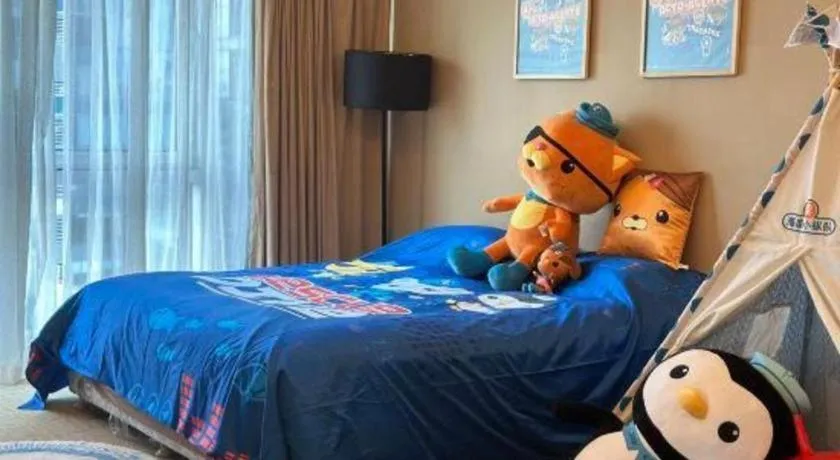 Bed in The Qube Shanghai Nanqiao