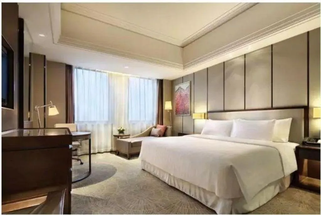 Bed in The Qube Shanghai Nanqiao