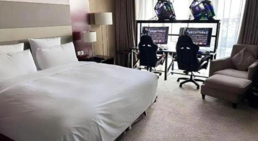 Bed in The Qube Shanghai Nanqiao