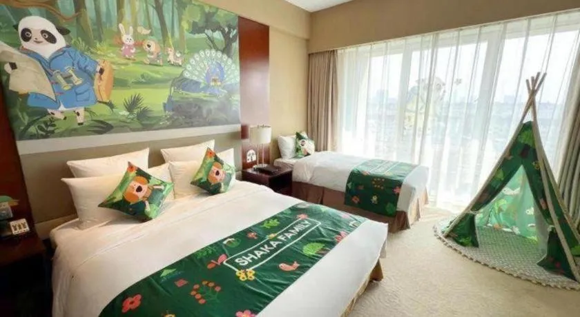 Bed in The Qube Shanghai Nanqiao