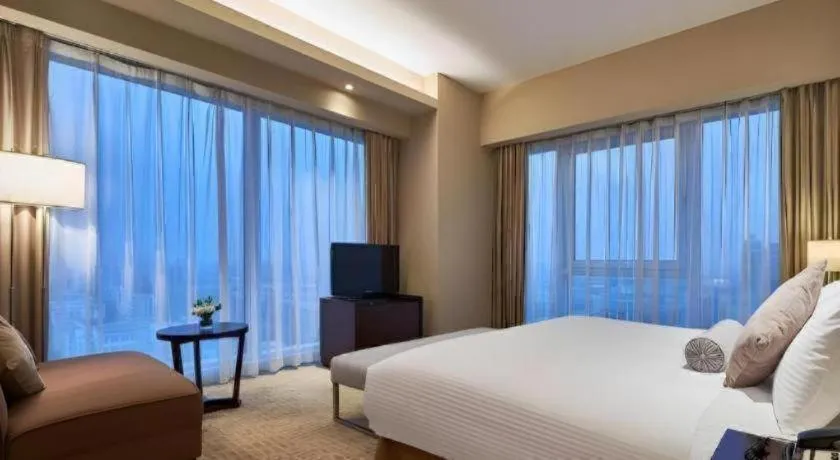 Bed in The Qube Shanghai Nanqiao