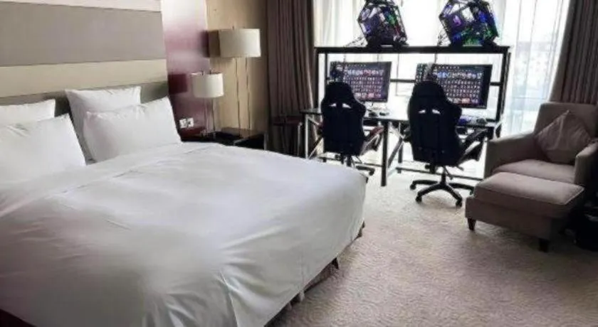 Bed in The Qube Shanghai Nanqiao