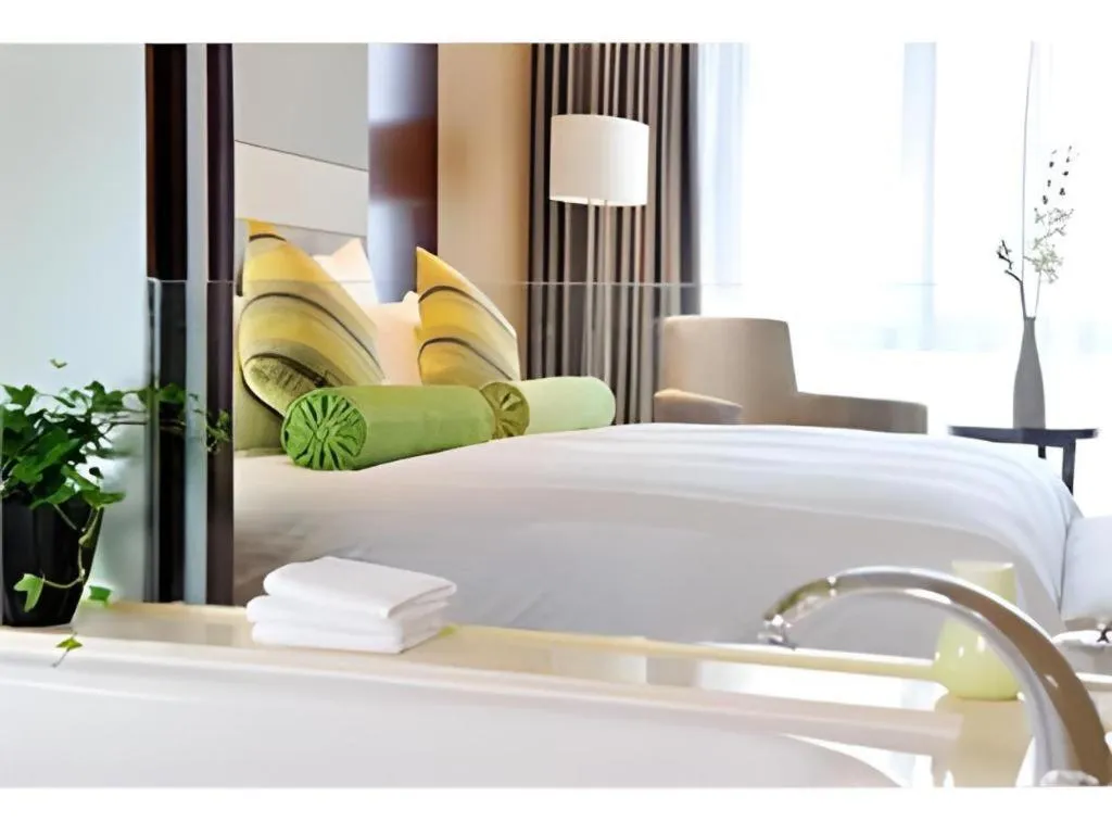 Bed in The Qube Shanghai Nanqiao