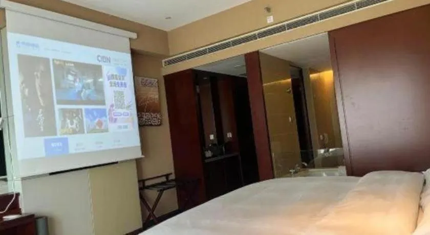 Bed in The Qube Shanghai Nanqiao