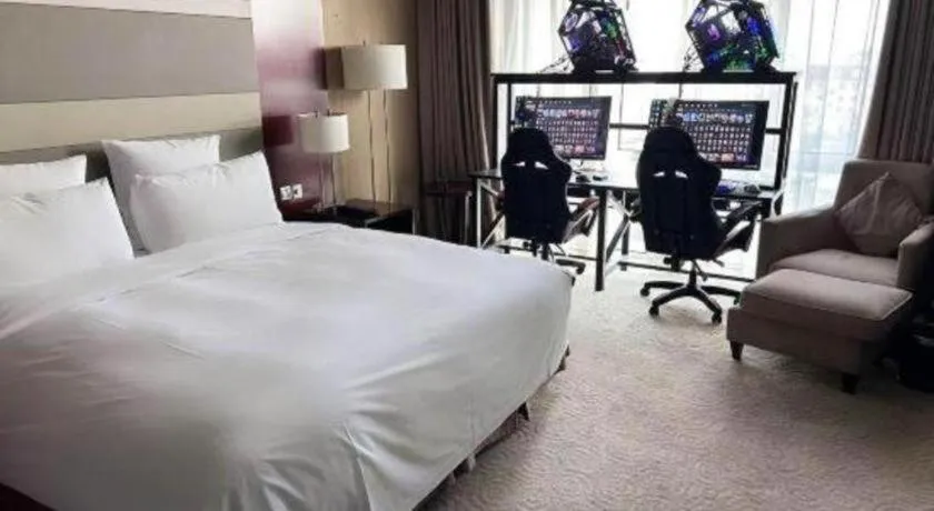 Bed in The Qube Shanghai Nanqiao