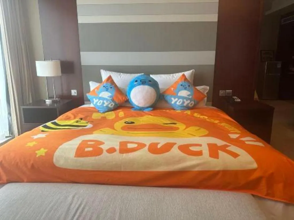 Bed in The Qube Shanghai Nanqiao