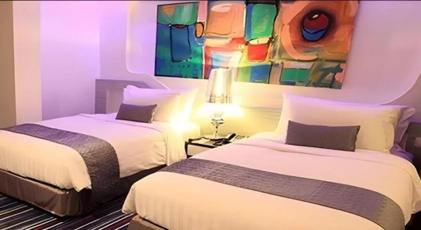 Bed in Glacier Hotel Khon Kaen