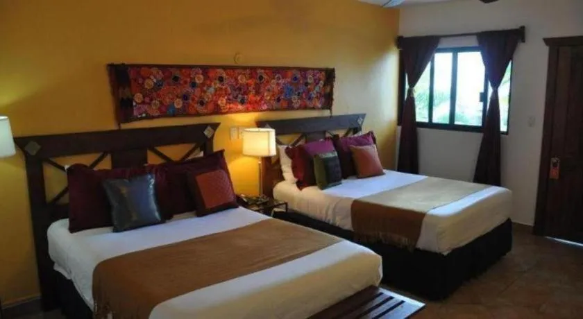 Bed in Flamingo Hotel