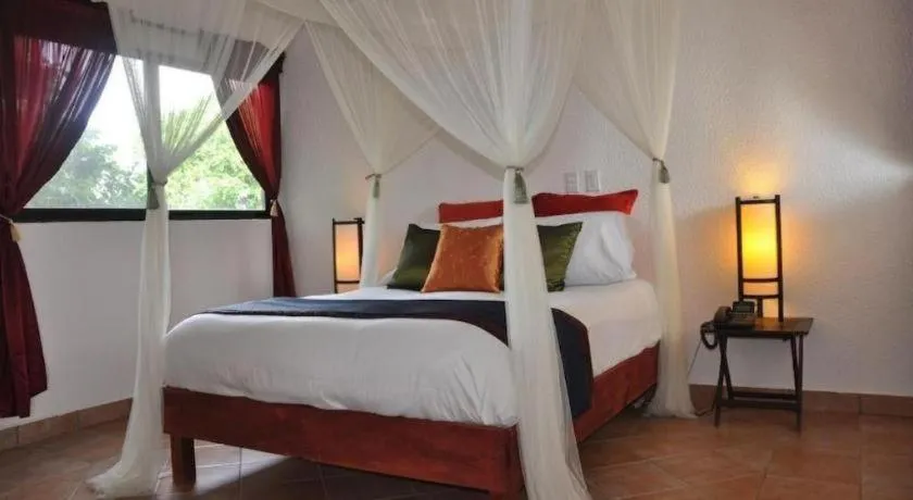 Bed in Flamingo Hotel