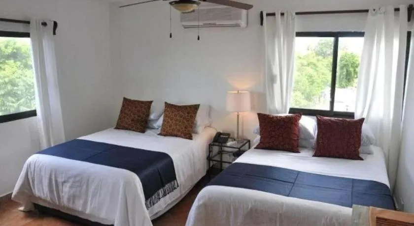 Bed in Flamingo Hotel