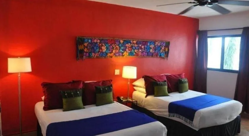 Bed in Flamingo Hotel