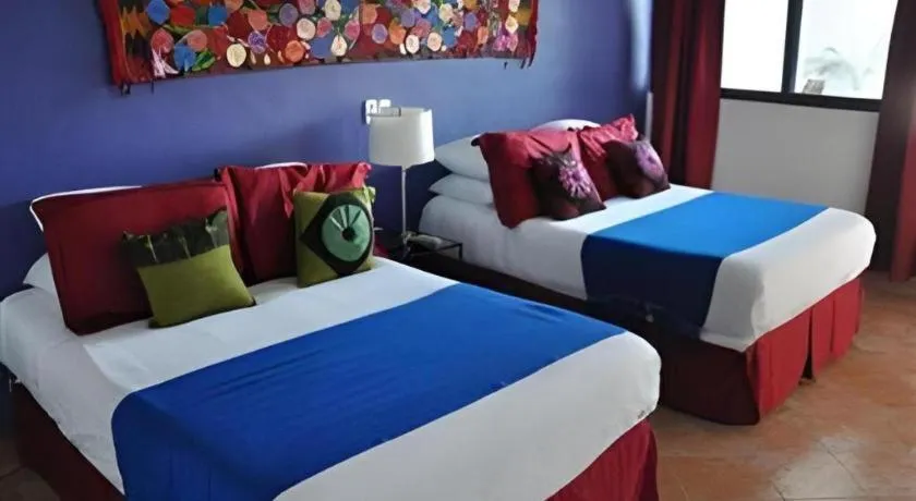 Bed in Flamingo Hotel