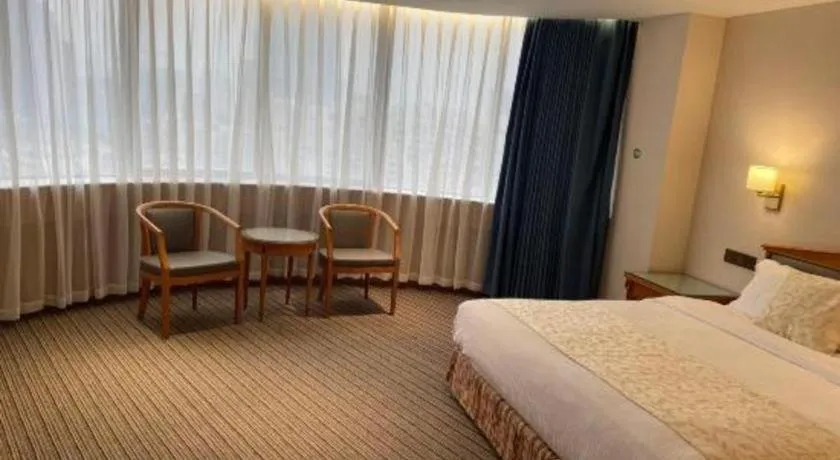 Bed in Wuhan Asia Hotel