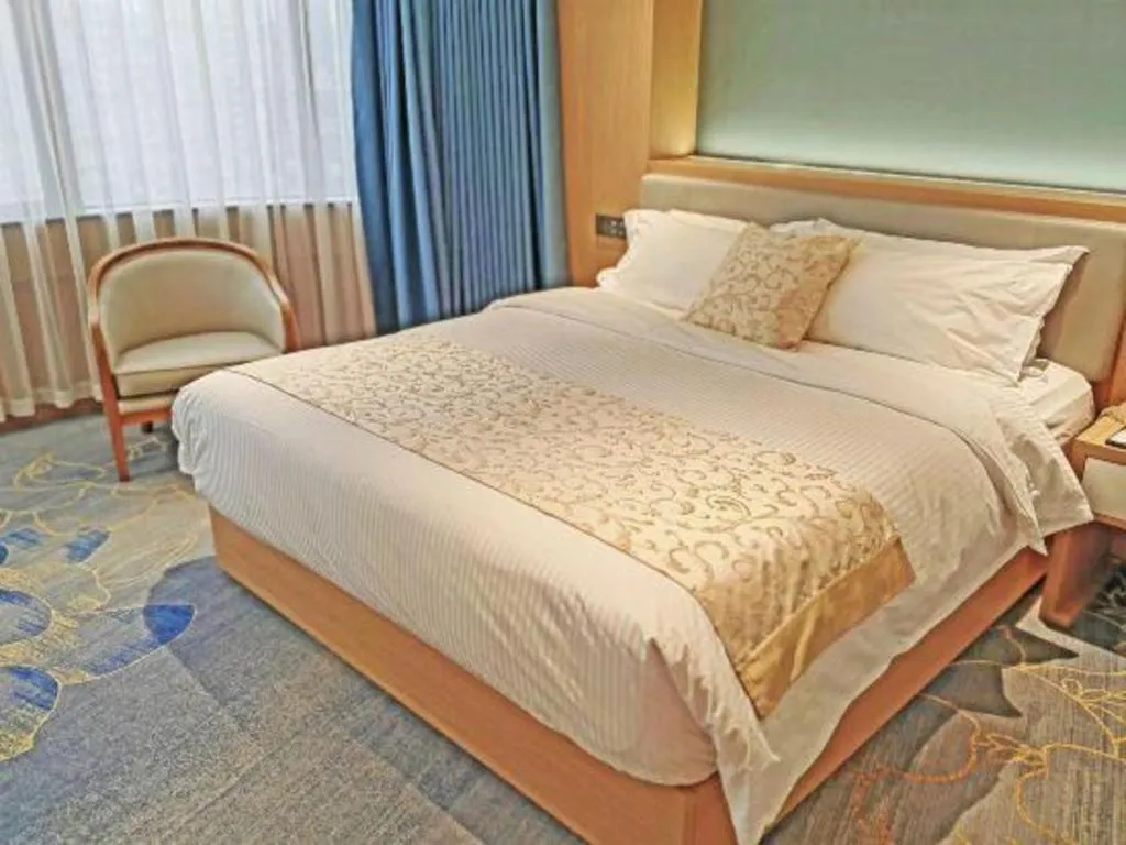 Bed in Wuhan Asia Hotel
