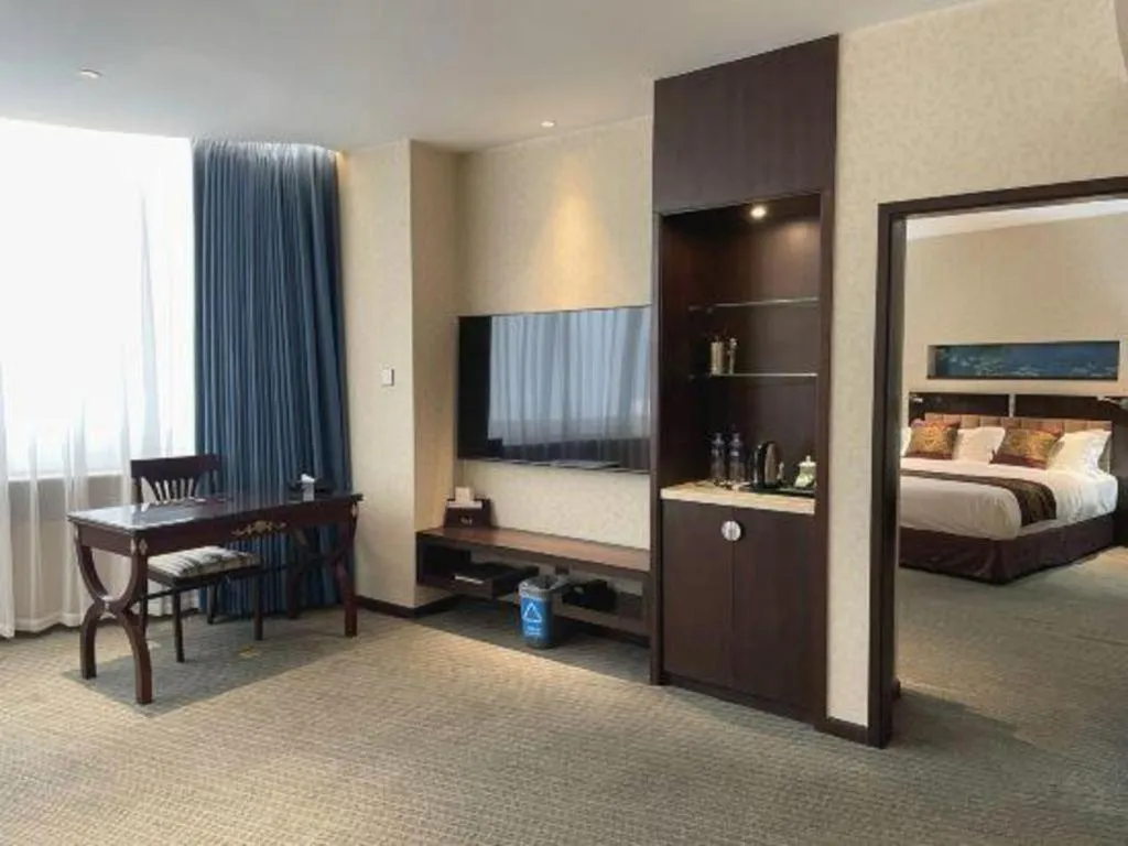 Bed in Wuhan Asia Hotel