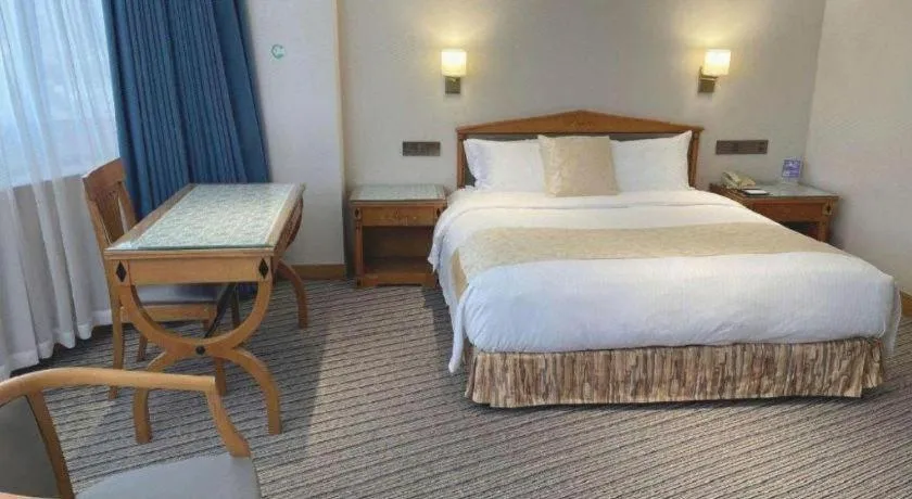 Bed in Wuhan Asia Hotel