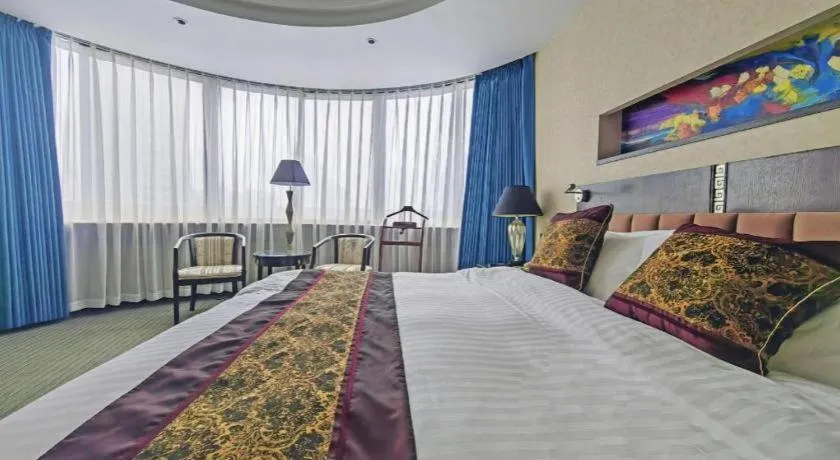 Bed in Wuhan Asia Hotel