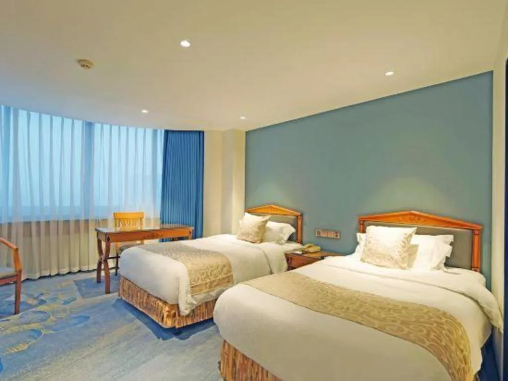 Bed in Wuhan Asia Hotel