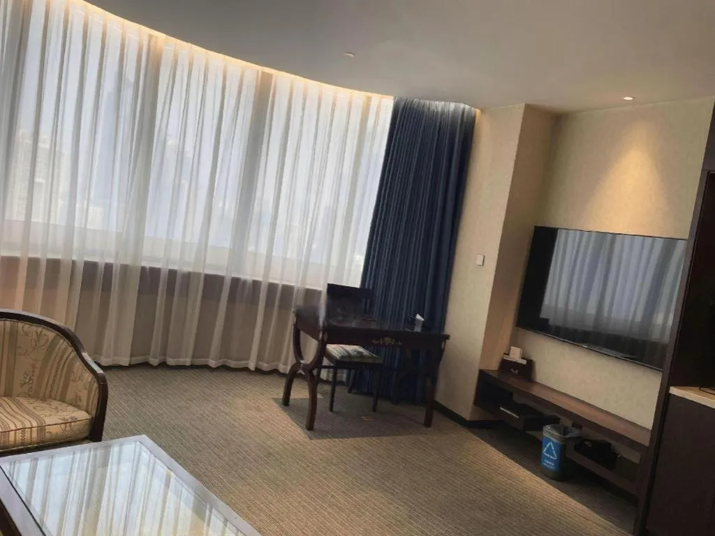 Bed in Wuhan Asia Hotel