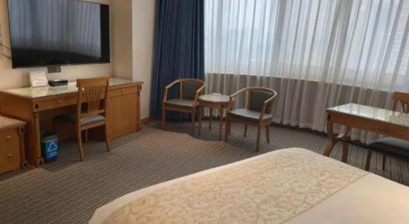 Bed in Wuhan Asia Hotel