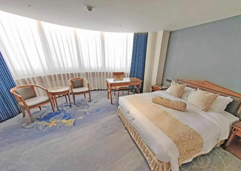 Bed in Wuhan Asia Hotel