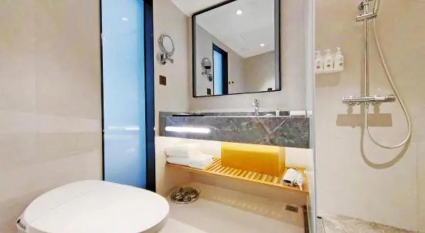 Bed in Wuhan Asia Hotel