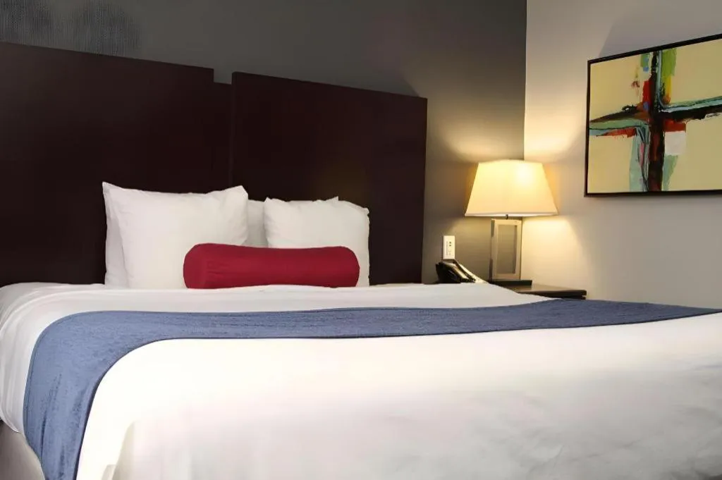 Bed in Best Western Plus Olathe Hotel