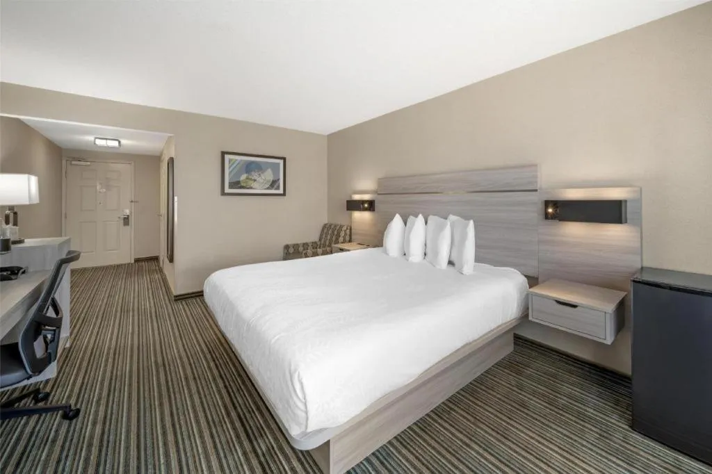 Bed in Best Western Plus Twin View Inn & Suites