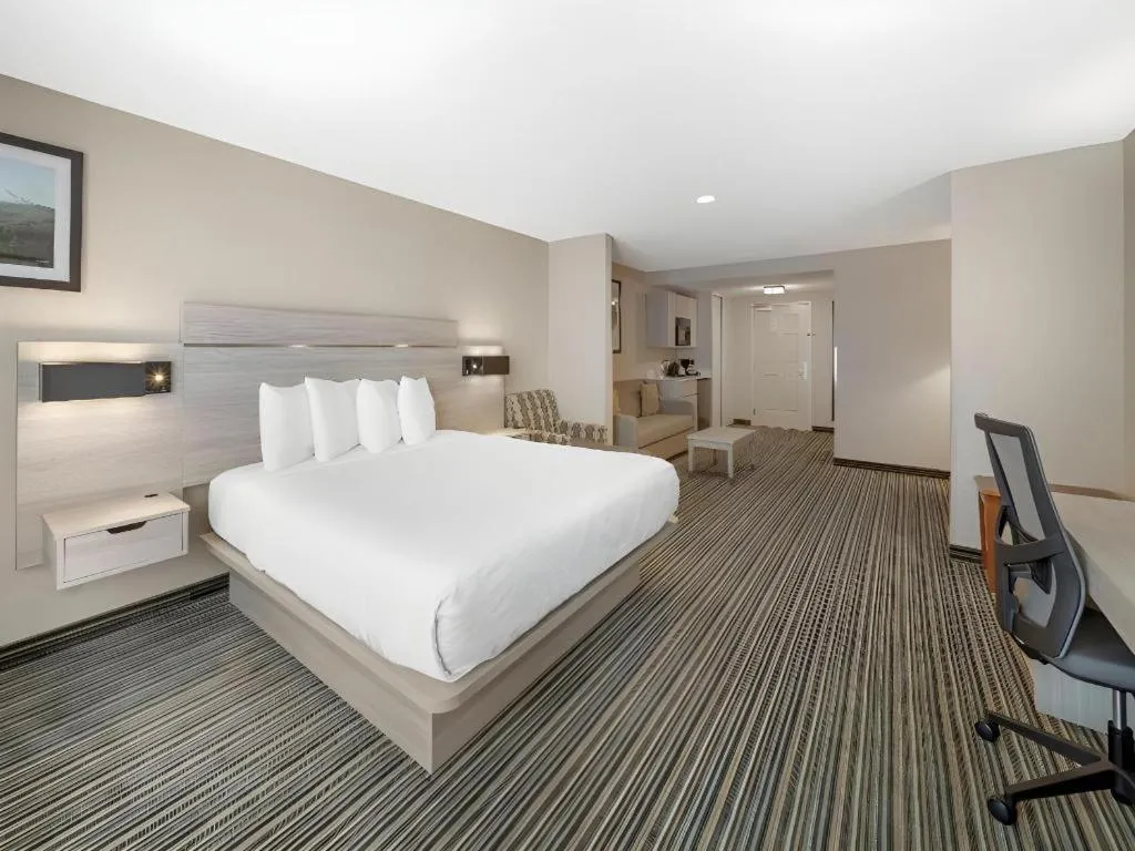 Bed in Best Western Plus Twin View Inn & Suites