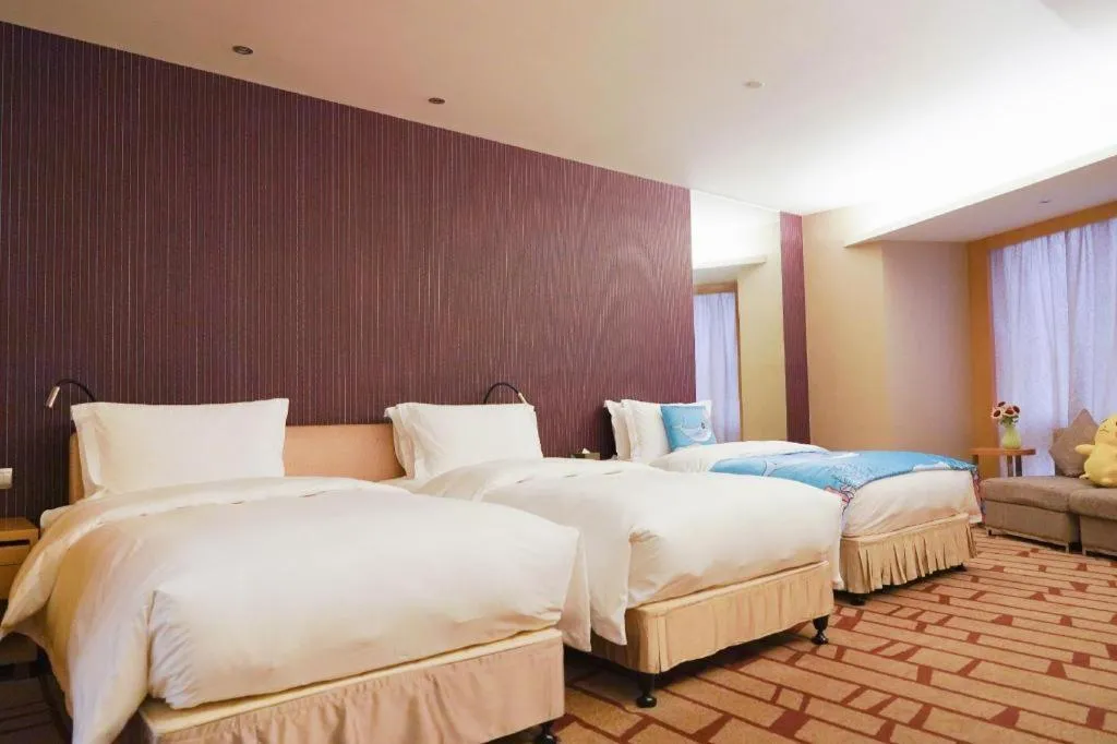 Bed in Changsha Huatian Hotel