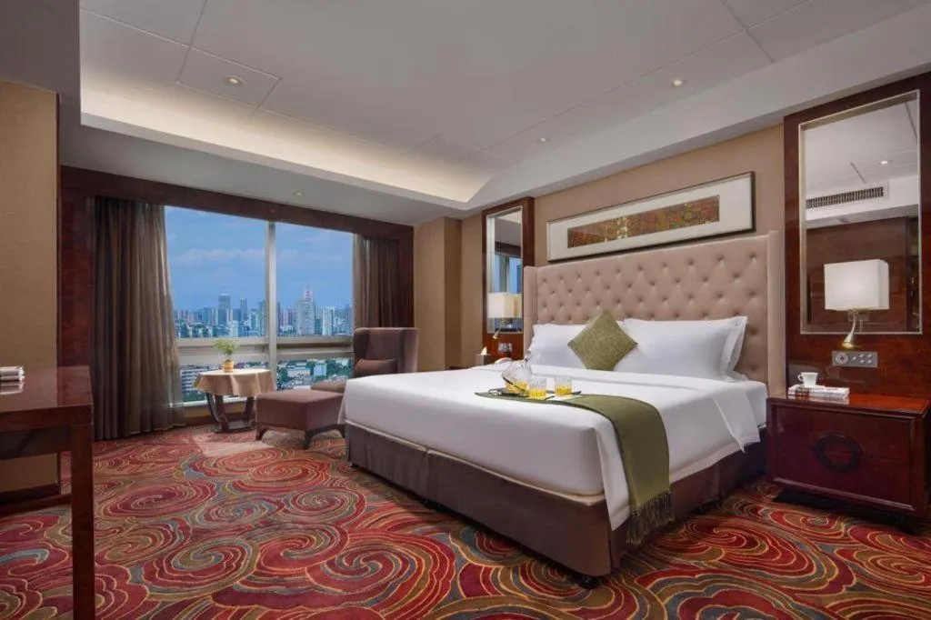 Bed in Changsha Huatian Hotel