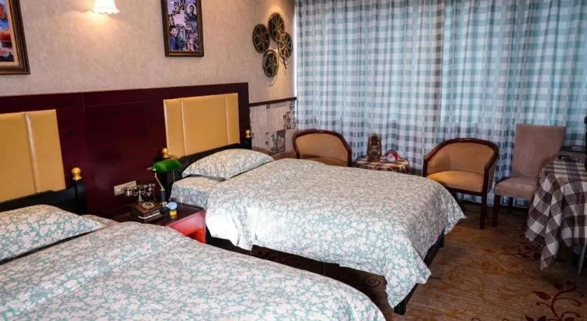 Bed in Changsha Huatian Hotel