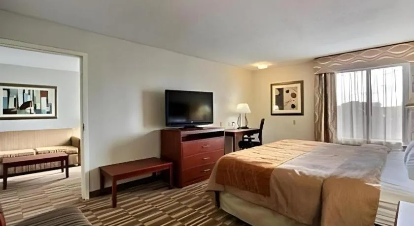 Bed in Comfort Inn & Suites University South