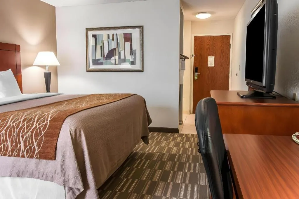 Bed in Comfort Inn & Suites University South