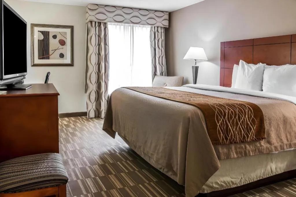 Bed in Comfort Inn & Suites University South