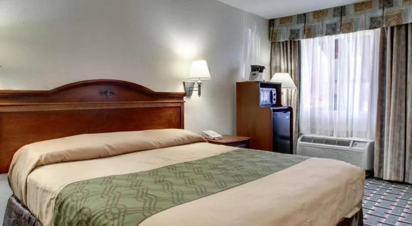 Bed in Econo Lodge Meridian South