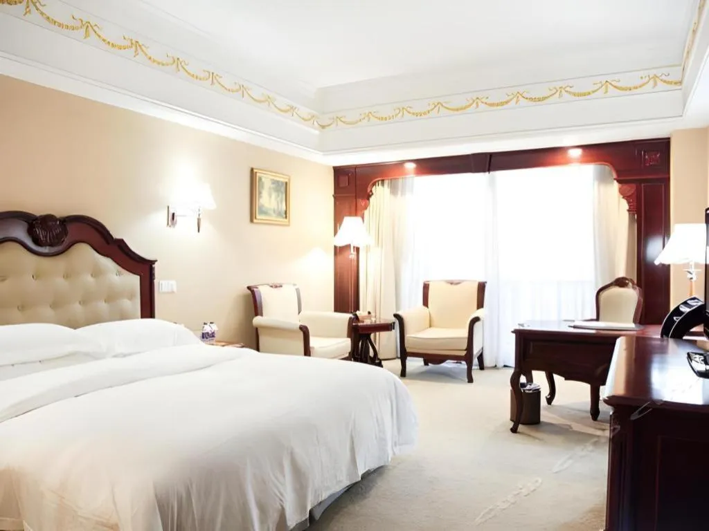 Bed in Changsha Mingchen International Hotel