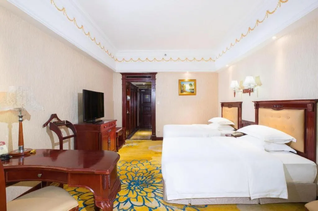 Bed in Changsha Mingchen International Hotel